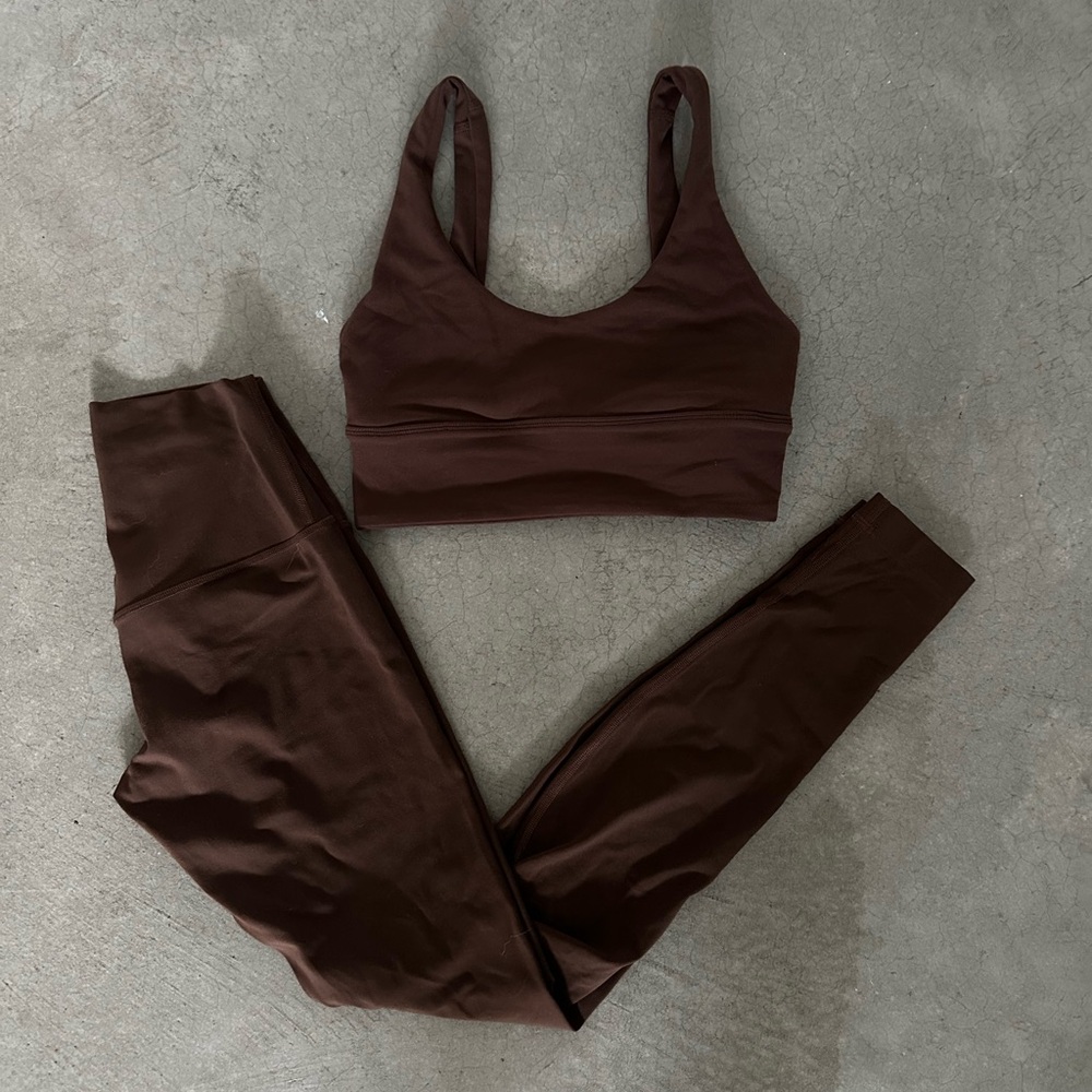 lululemon align java set sz 4